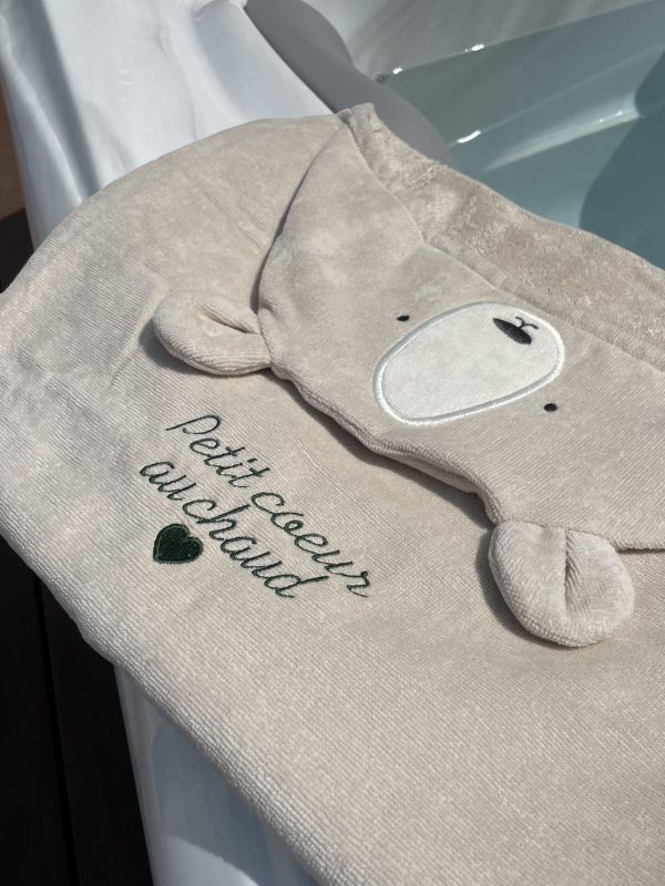 Sortie de bain bébé