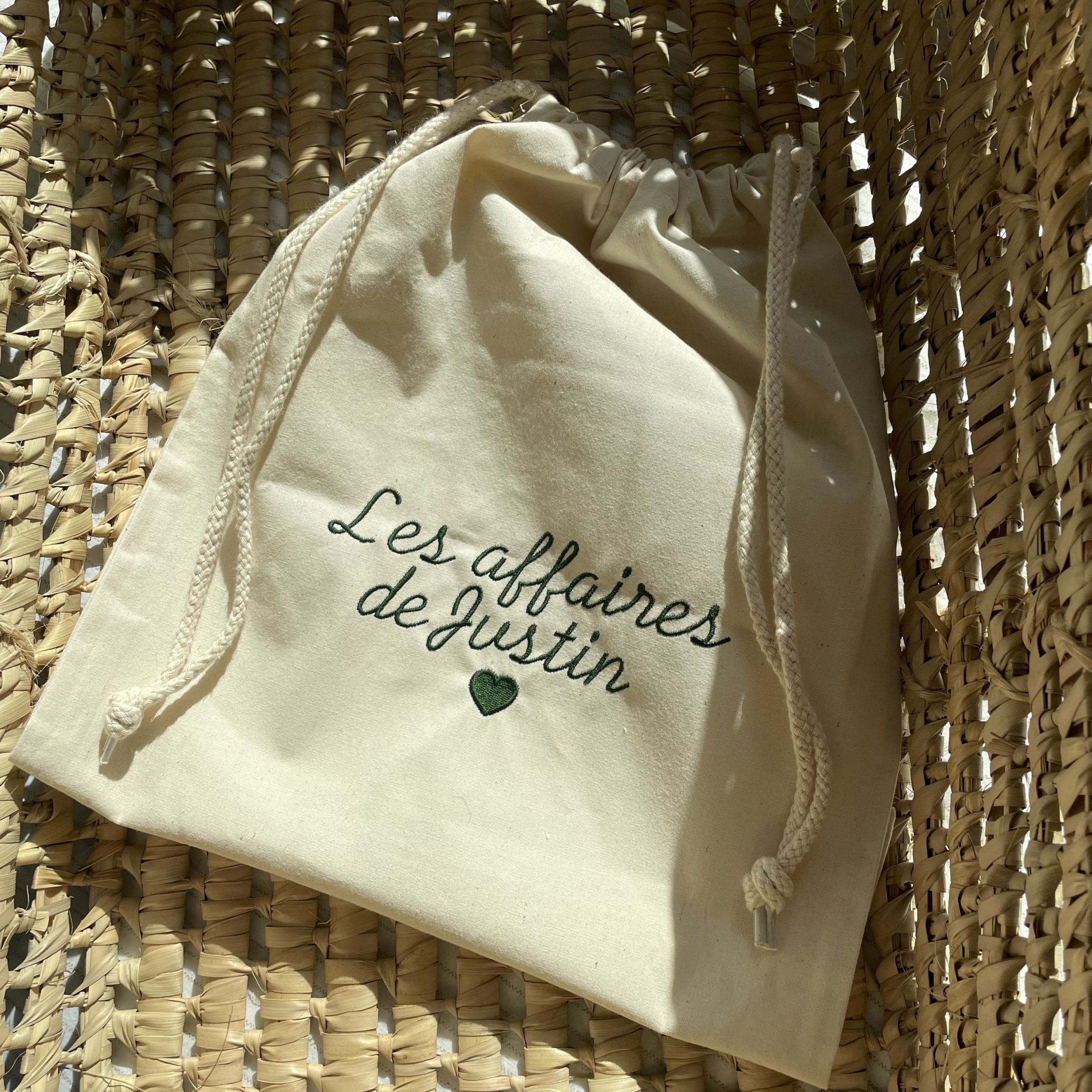 Sac pochon à personnaliser