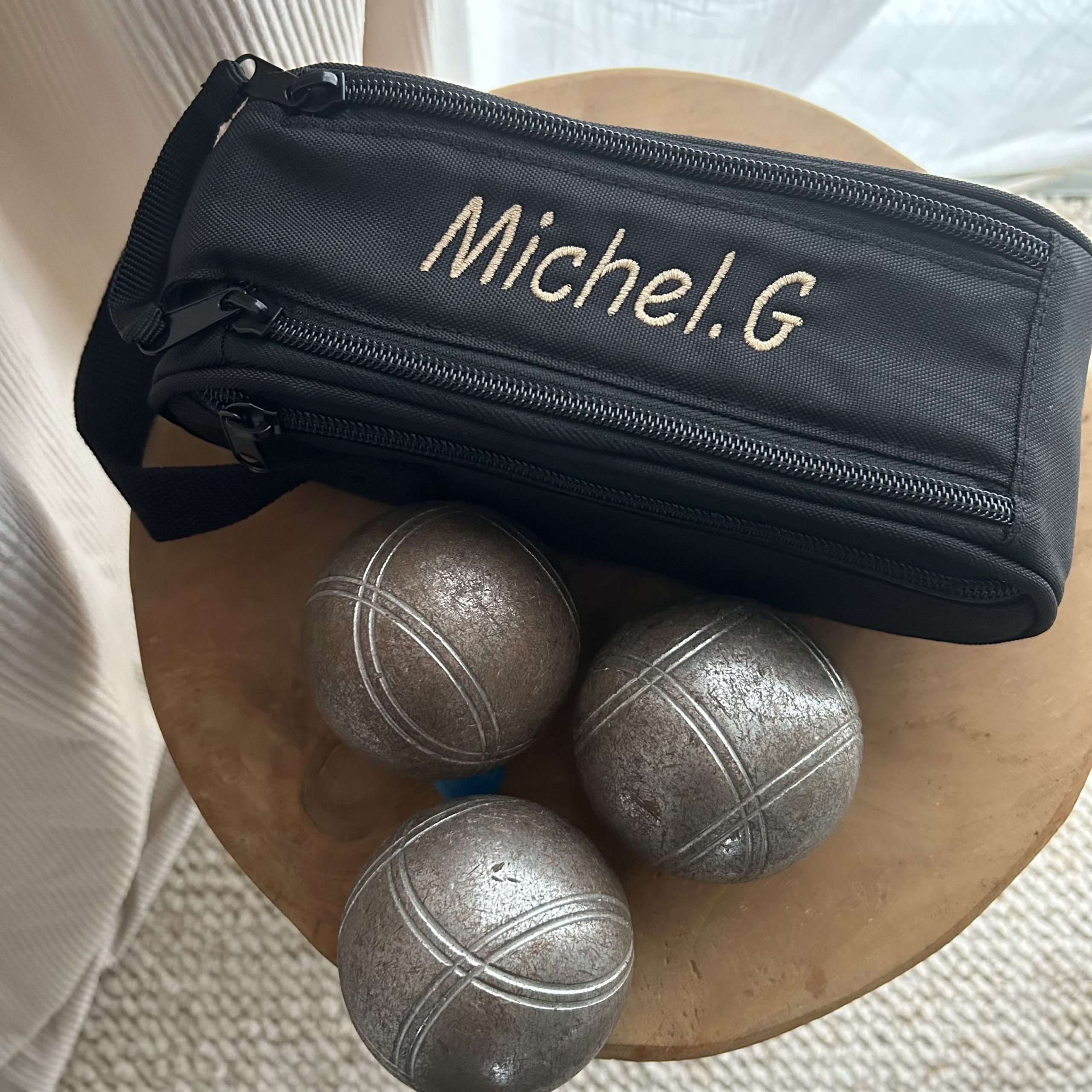 Sacoche de pétanque personnalisable