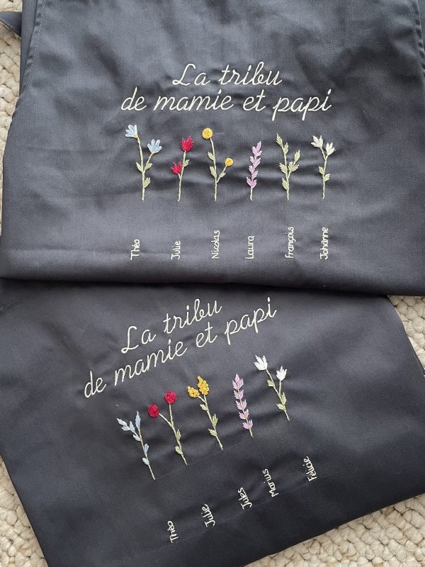 Tablier tribu de mamie