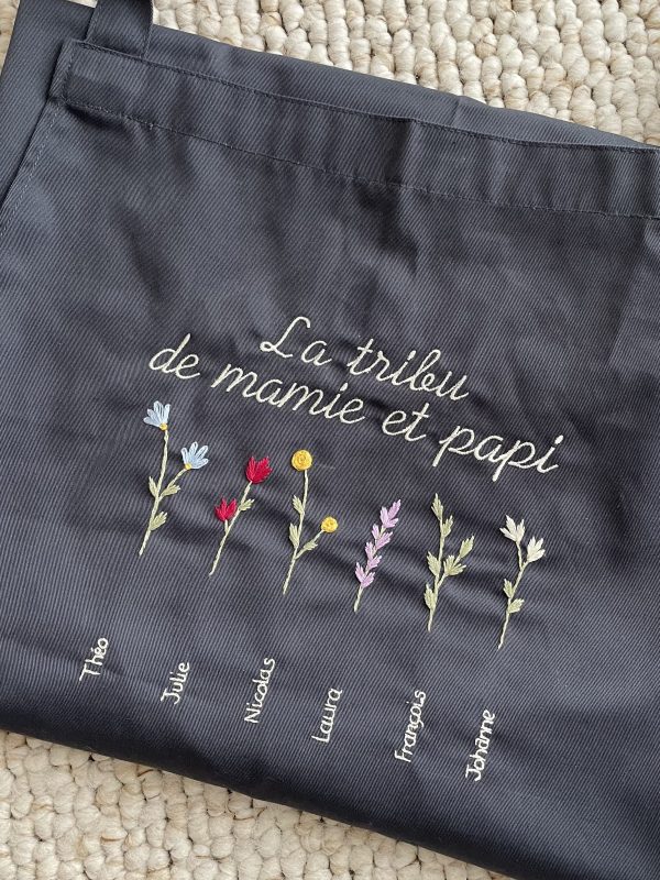 Tablier tribu de mamie