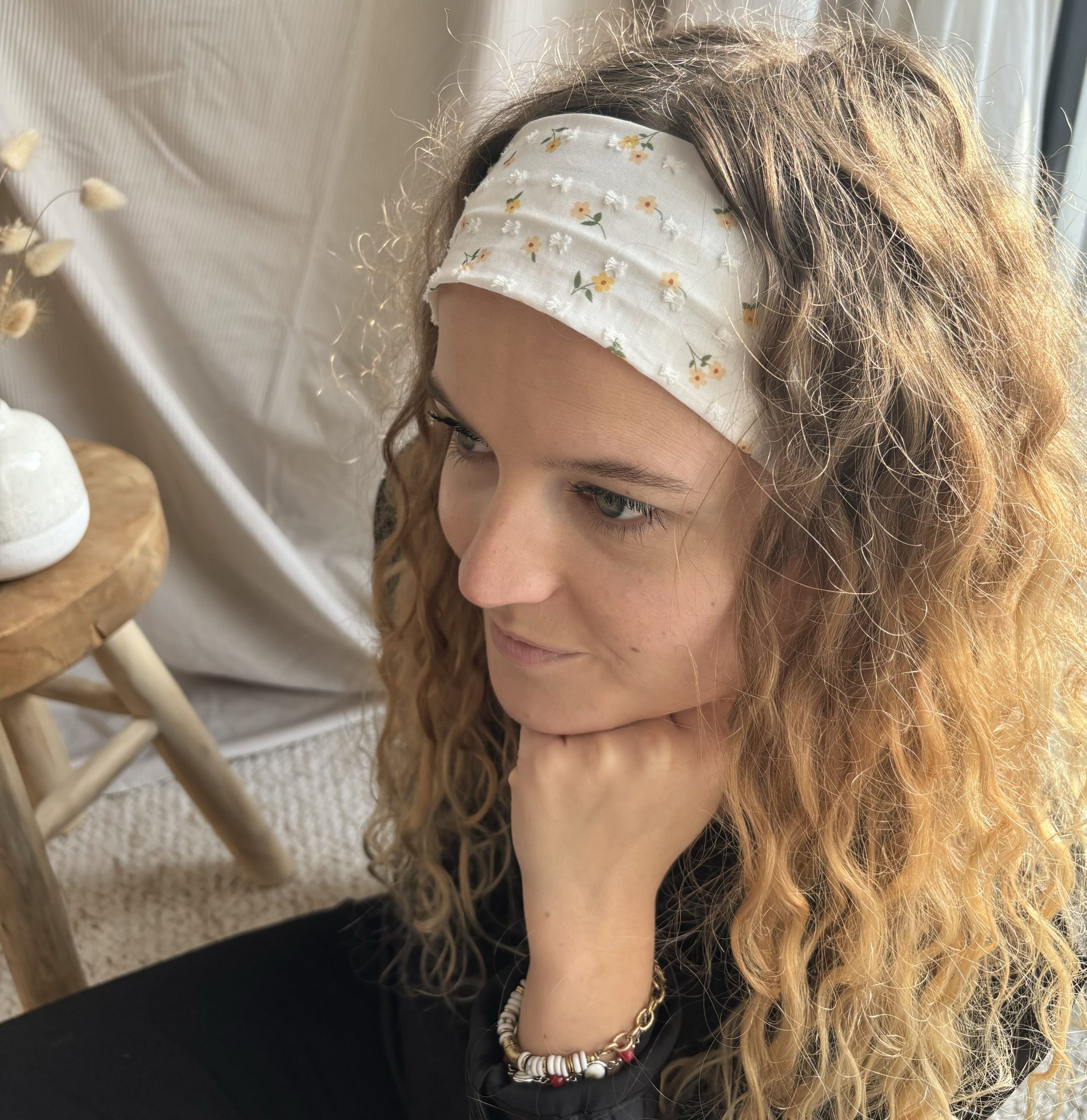 Bandeaux cheveux imprimé