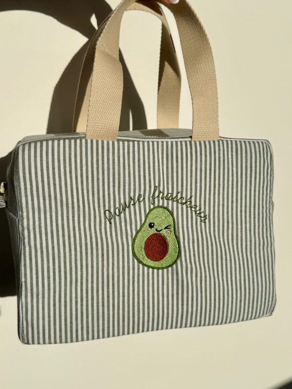 Lunch bag Personnalisée RAYURES