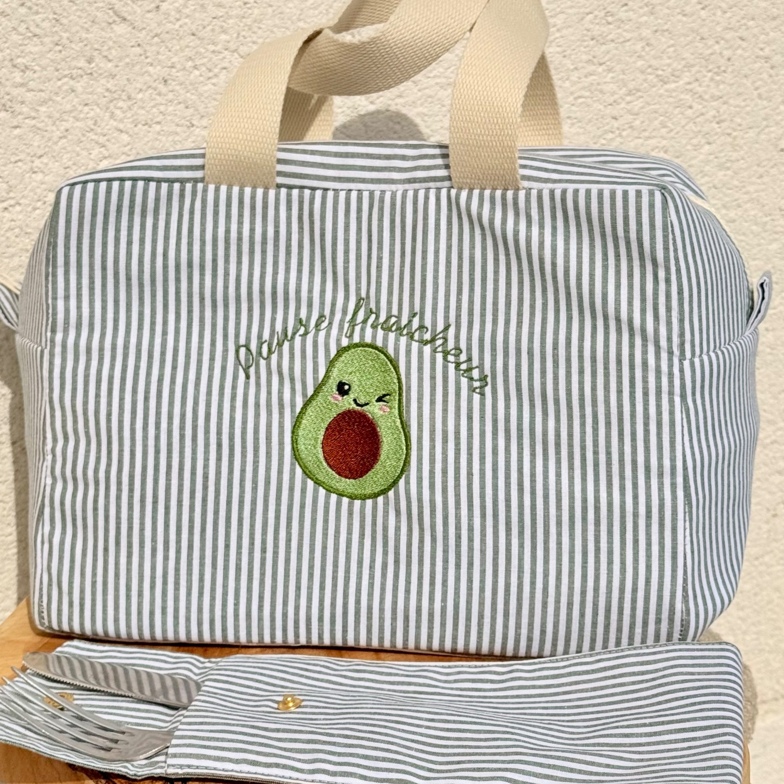 Lunch bag et étui à couverts
