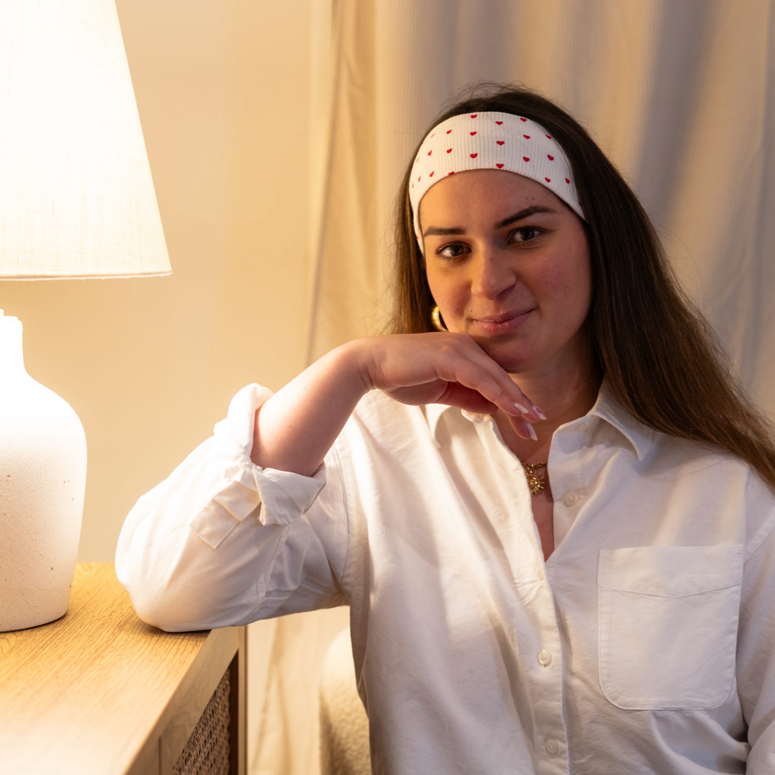 Bandeau Cheveux Coeur