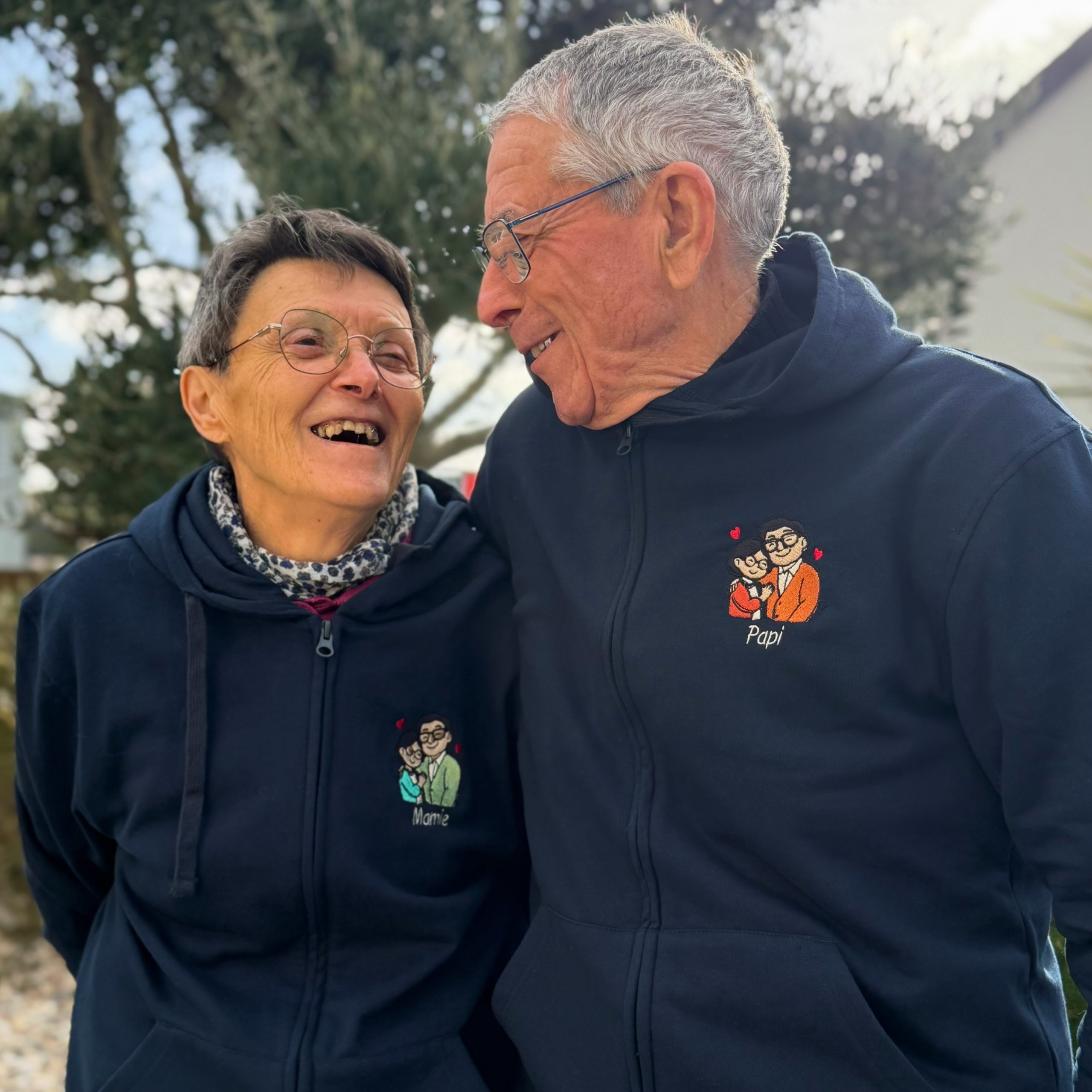 Sweat Personnalisé grands parents