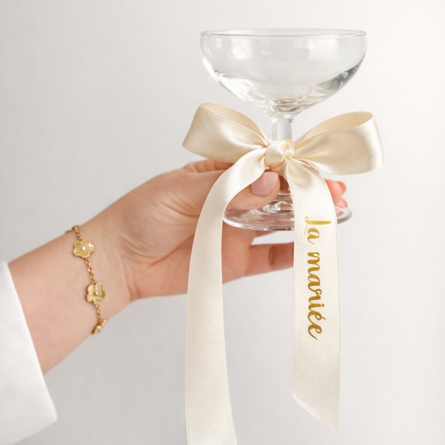 Noeud Marque-Place Satin Personnalisé